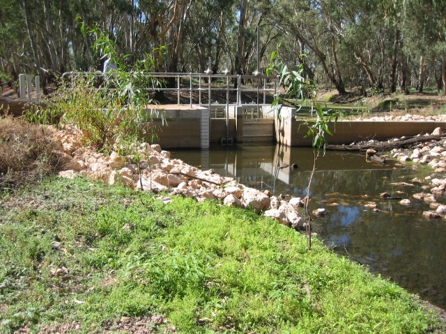 Horseshoe Lagoon Finnigans Creek Regulator
